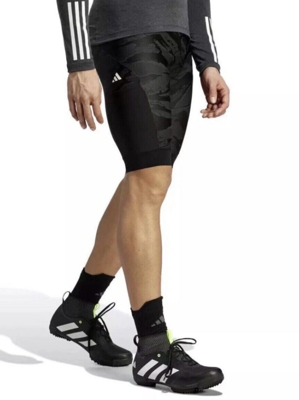 adidas Men's The G Cyc Sho M Cycling Tights Shorts Black XS - NWT $180